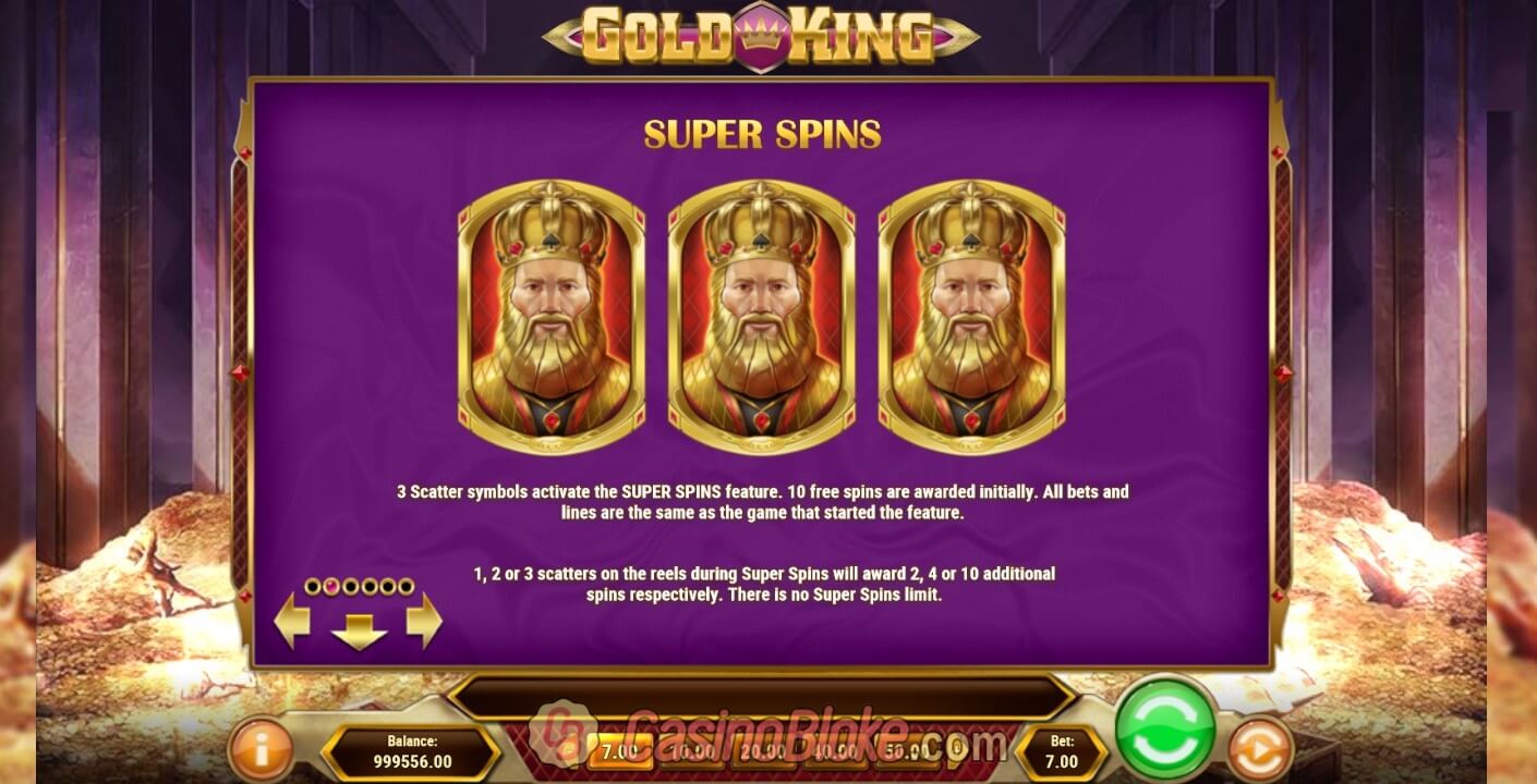 Gold king slot